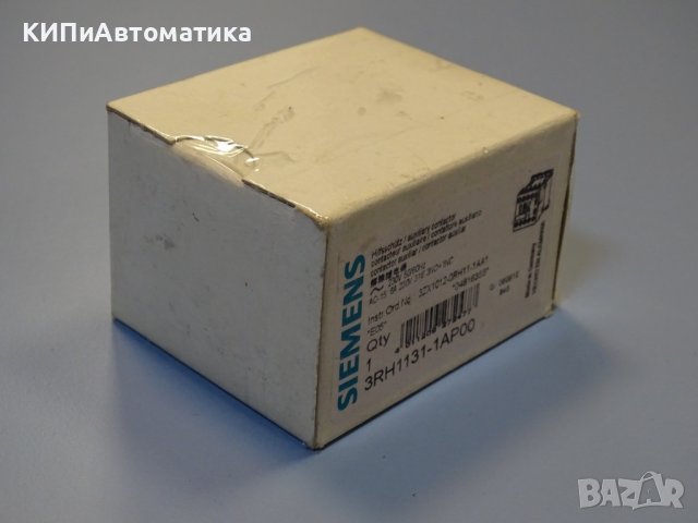 контактор Siemens 3RH1131-1APOO contactor auxiliar, снимка 7 - Резервни части за машини - 39383123