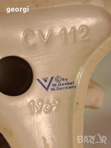 порцеланова фигура сова Goebel , снимка 6 - Колекции - 49488386