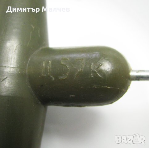 Стар руски тирбушон с пластмасова дръжка, отличен, снимка 4 - Аксесоари за кухня - 44389508