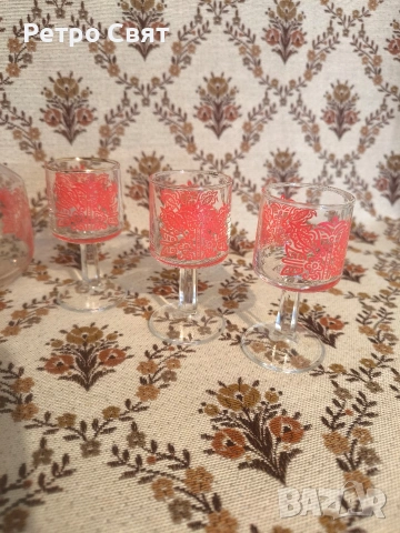 Сервиз за аперитив/дижестив , снимка 2 - Антикварни и старинни предмети - 54329603