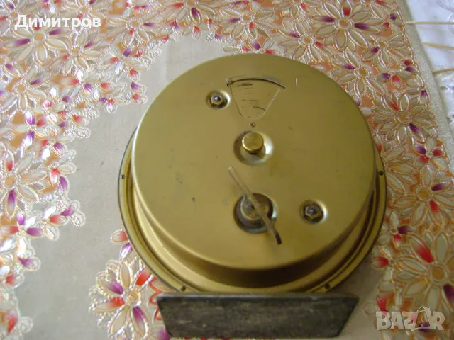 Бронзов часовник DUGENA, снимка 4 - Антикварни и старинни предмети - 48499022