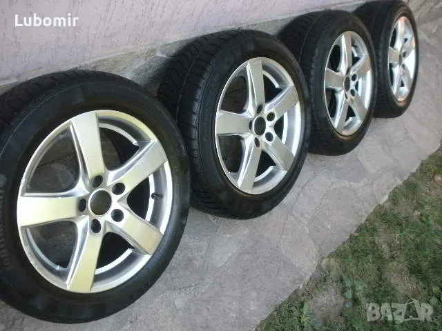 16 цола 5 х 112 мм 4 бр лети джанти - Vw,Audi,Seat,Skoda със зимни гуми ! , снимка 6 - Гуми и джанти - 56011728