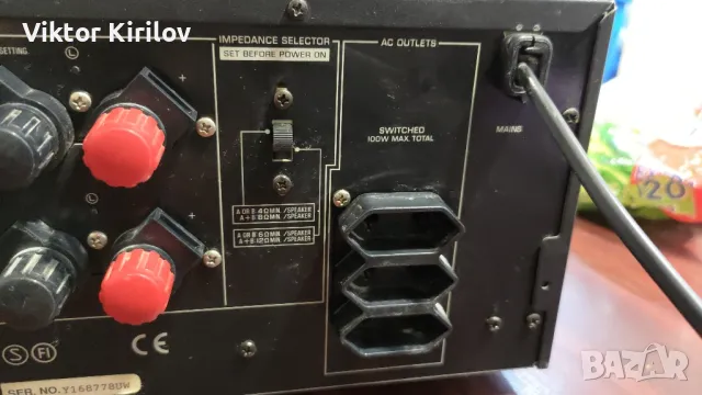 Усилвател Yamaha AX-892, снимка 8 - Ресийвъри, усилватели, смесителни пултове - 49513435
