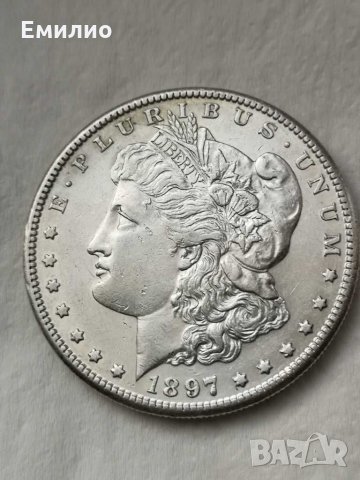 Usa One dollar 1897-S, снимка 1 - Нумизматика и бонистика - 29110173