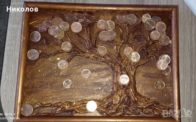 картина дървото на парите, снимка 2 - Картини - 22397777