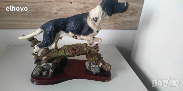 Декоративна фигура на куче от полирезин, снимка 3 - Статуетки - 42198351