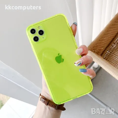 Калъф силикон Neon / Жълт / за iPhone 15 Plus 6.7 Баркод : 3129402, снимка 4 - Калъфи, кейсове - 48146960