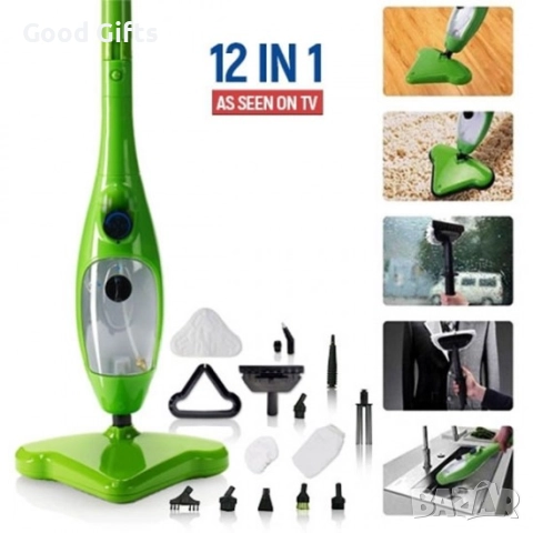 Система за почистване с пара Steam Mop X12 – 12 в 1 мултифункционален уред