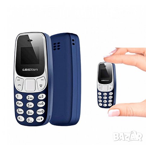 Мини телефон, BM10, с промяна на гласа, малък телефон, L8Star BM10, Nokia 3310 Нокия, mini telefon, снимка 3 - Други - 33804564