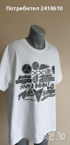 Jordan Air Cotton  Mens Size 2XL НОВО! ОРИГИНАЛ! Мъжка Тениска!, снимка 6 - Тениски - 44480028