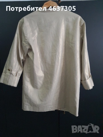 златисто марково сако, снимка 2 - Сака - 54050126