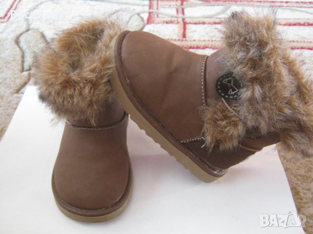 Нови топли детски боти 13 см. стелка, снимка 5 - Бебешки боти и ботуши - 30874501