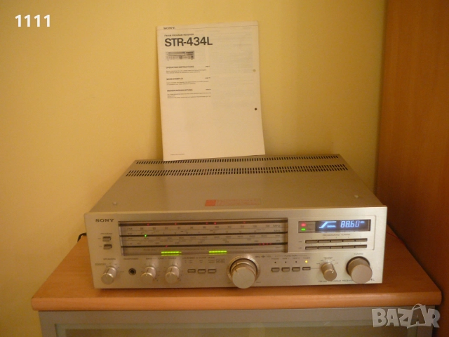 SONY STR-434L, снимка 8 - Ресийвъри, усилватели, смесителни пултове - 37884646