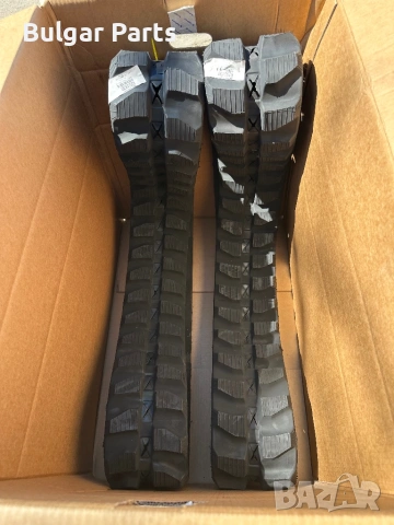 Гумени вериги за мини багери, верижни товарачи и строителни машини, снимка 6 - Резервни части за машини - 54209688
