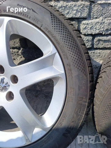 Комплект джанти с гуми за Пежо 