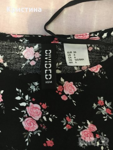 Рокля H&M, снимка 3 - Рокли - 29222678