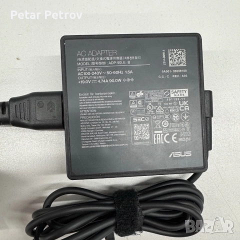 Оригинално зарядно за лаптоп ASUS 90w , снимка 2 - Лаптоп аксесоари - 51811523