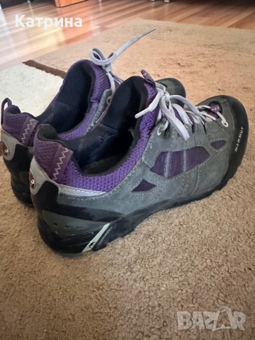 Mammut Waterproof Gripex Raichle Hiking Shoes Grey/Purple Women’s, size 41/ 26,5cm, снимка 3 - Други - 54246302