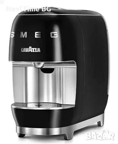 КАФЕМАШИНА лаваца Lavazza SMEG BLACK+12 кут. капсули , снимка 3 - Кафемашини - 55930575