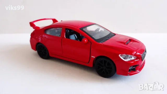 Subaru WRX STI 2017 Maisto - Мащаб 1:40 , снимка 7 - Колекции - 53283353