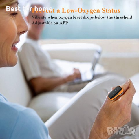 Оксиометър пулсов смарт WearO2 Wearable Pulse Oximeter, снимка 2 - Медицинска апаратура - 37884039