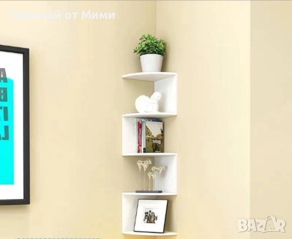 Ъглова етажерка за съхранение с 5 рафта, снимка 2 - Други стоки за дома - 52158438
