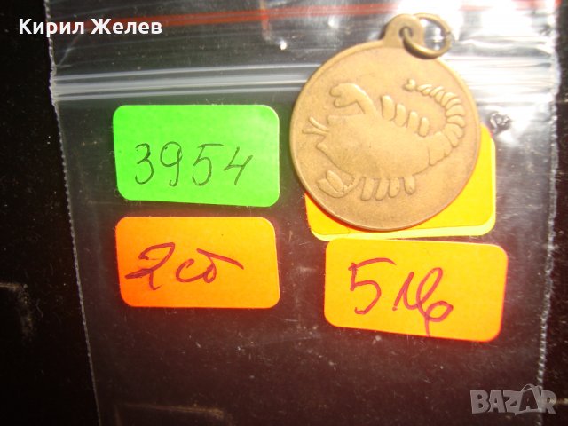 ЗОДИЯ СКОРПИОН СТАР БРОНЗОВ ПЕНДАНТ ВИСУЛКА МЕДАЛЬОН 3954, снимка 2 - Колиета, медальони, синджири - 31403550