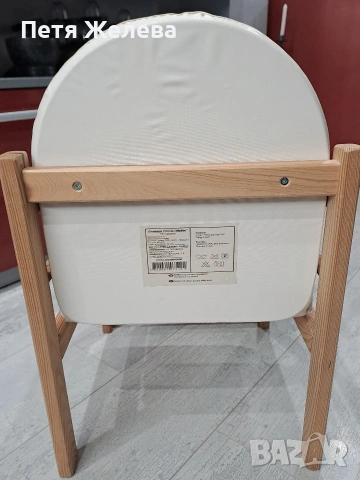 Детско дървено столче , снимка 4 - Мебели за детската стая - 53060545