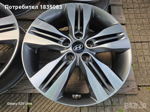 Лети джанти 18ки 5х114.3 Hyundai, Kia, снимка 6 - Гуми и джанти - 53342254