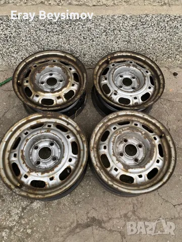 Джанти 4.100 14 цола!, снимка 2 - Гуми и джанти - 47400554