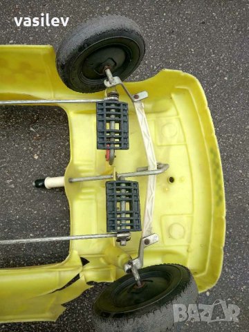 Ретро детска кола с педали Porsche 914, снимка 7 - Колекции - 30828587