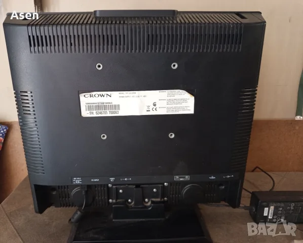 Продавам монитор телевизор 15", снимка 3 - Монитори - 55837567