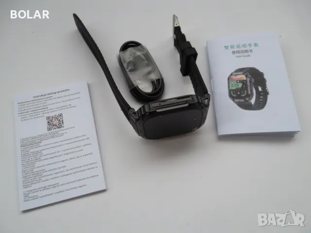 МЪЖКИ СМАРТ ЧАСОВНИК, снимка 7 - Мъжки - 49699397