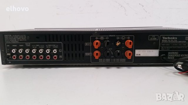 Стерео усилвател Technics SU-Z55 -1, снимка 3 - Ресийвъри, усилватели, смесителни пултове - 29748985