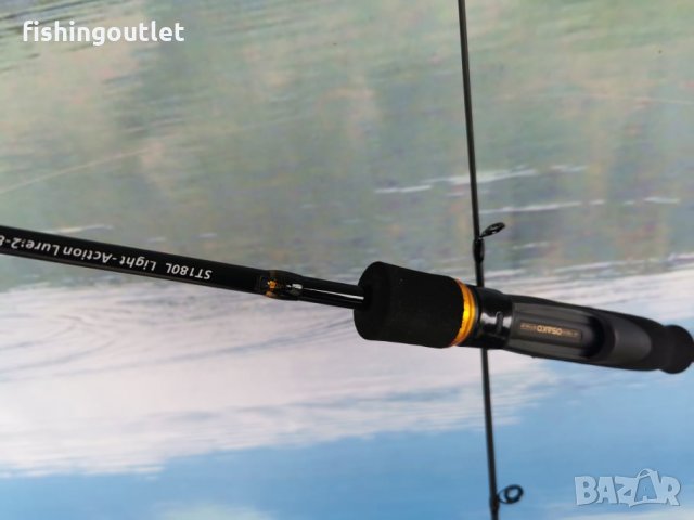  Лайт спининг въдица OSAKO SPIN TECH 1.80мт , акция 2-8гр, тегло 80гр, снимка 7 - Въдици - 34443522