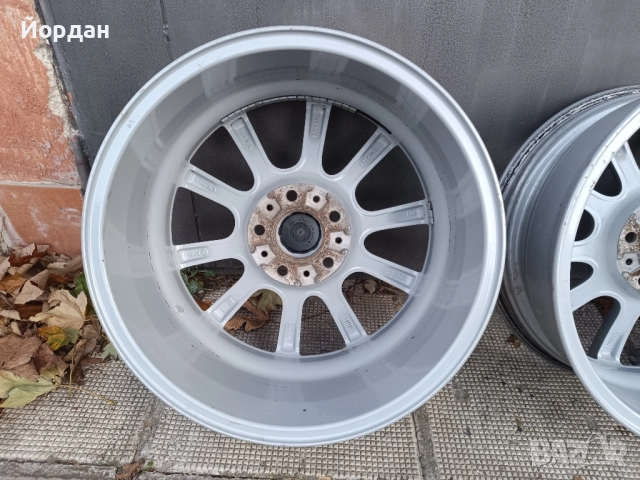 ОРИГИНАЛНИ джанти 18' цола 5x120 ET 30 БМВ / BMW F10 F11 F25 E90 E91, снимка 14 - Гуми и джанти - 52404639
