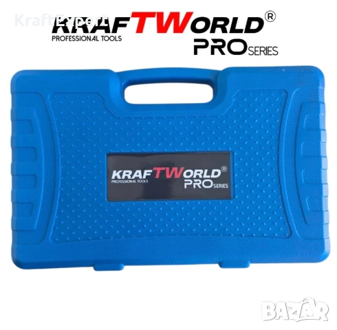 Комплект за демонтаж на лагери 30–70 мм KraftWorld Pro (14 части), снимка 6 - Куфари с инструменти - 50641576