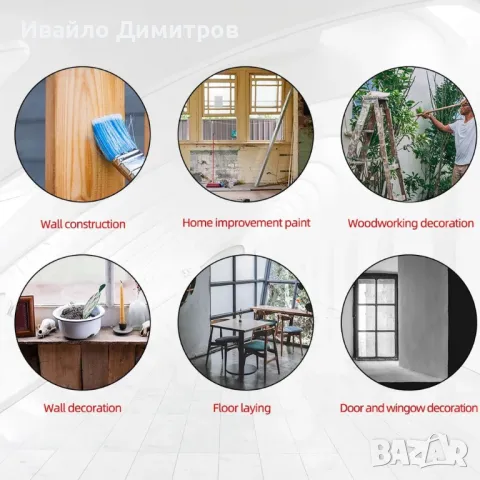 Професионална лазерна ролетка, 100М, снимка 3 - Измервателни инструменти - 49632820