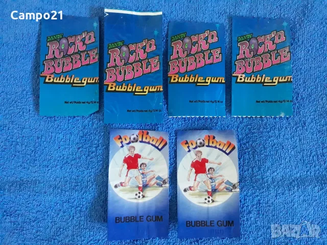 52 от 56 Dandy Rock 'n Bubble Cards 1986 г. + 44 от 54 Dandy Bubble Gum Euro Football Cards 1988 г., снимка 12 - Колекции - 56041630