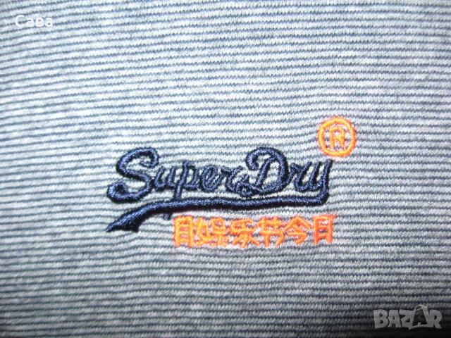 Блуза SUPER DRY  мъжка,Л, снимка 3 - Блузи - 47399335