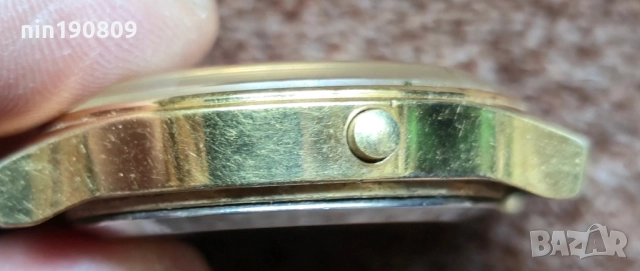 Винтидж Дигитален Часовник TIMEX (70s/80s) - Златист Тон, Сглобен в САЩ, снимка 4 - Мъжки - 52007192