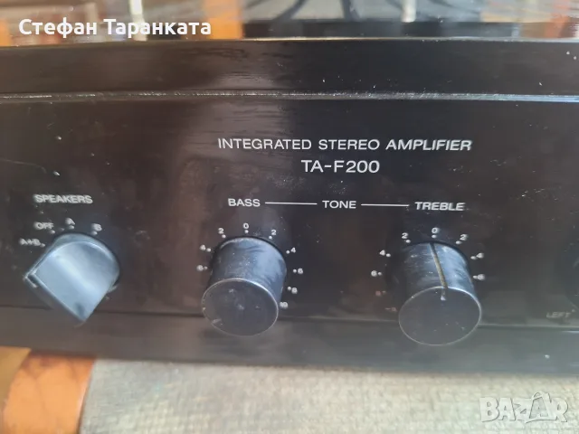 Усилвател SONY TA-F200, снимка 3 - Ресийвъри, усилватели, смесителни пултове - 55848966