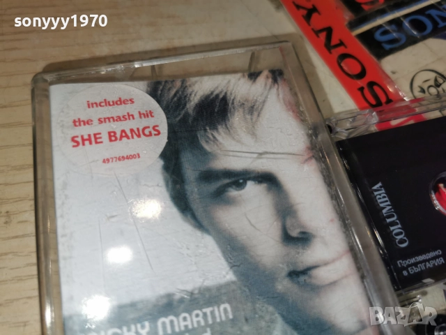 RICKY MARTIN-ORIGINAL TAPE 0912251927, снимка 5 - Аудио касети - 52712303