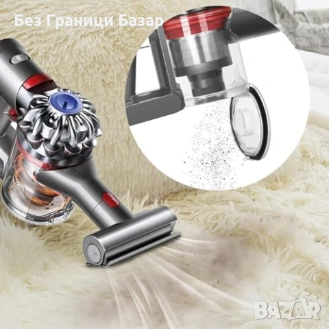 Нов Резервен контейнер Dyson V7 V8 967699-01 с HEPA филтри за прахосмукачка, снимка 8 - Прахосмукачки - 54131159