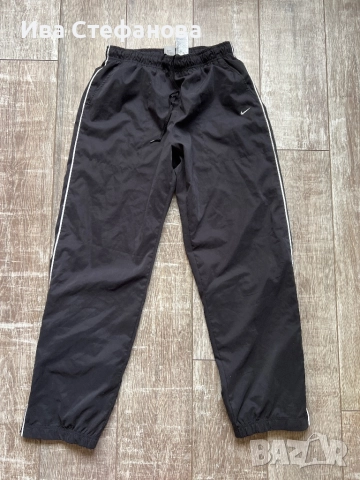Уникален оригинален спортен черен панталон долнище Nike Найк класически модел дишаща материя, снимка 5 - Панталони - 51700506