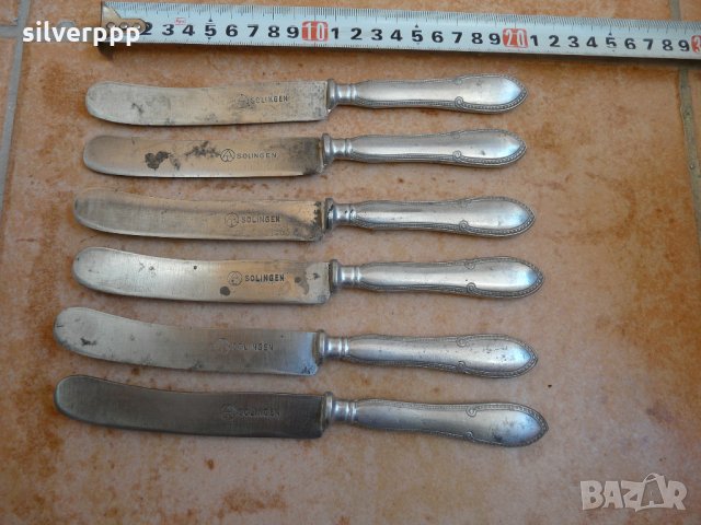 Комплект стари сервизни ножове Солинген 