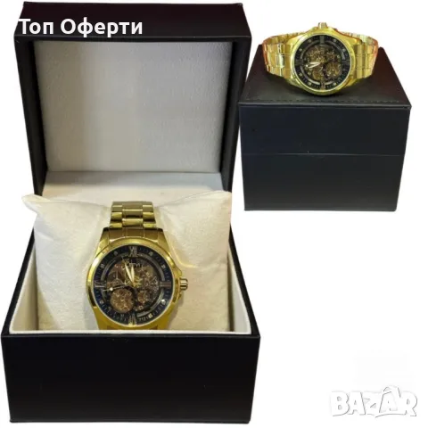 Луксозен механичен часовник LEIYI – елегантност и съвършенство в едно, снимка 1