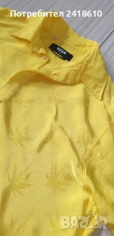 MSGM Milano Italy Print Mens Size 41 / 16 - L ОРИГИНАЛ! НОВО! Мъжка Риза!