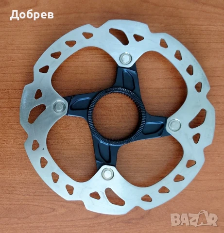 РОТОР Shimano XTR SM-RT97 140mm Rotor CL Ice Tech Disc, снимка 2 - Части за велосипеди - 51352099