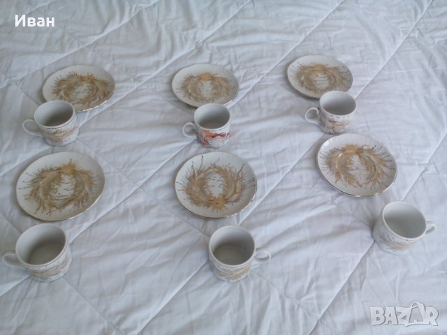 Сервиз за кафе висококачествен, снимка 6 - Сервизи - 36749260